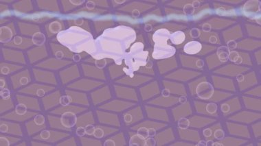 Benzersiz hareket grafikleri tasarım sanatına sahip yaratıcı film üretimi için özet bir arkaplan