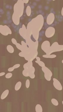 Benzersiz hareket dokusu tasarım sanatı ile profesyonel video düzenleme için modern soyut grafikler