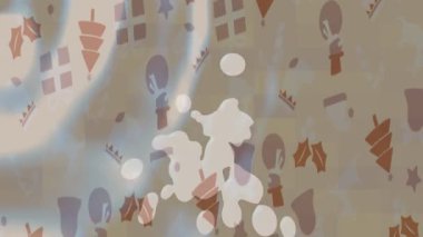 Profesyonel video projeleri sanat tarzı için organik hareketli arkaplan tasarımı