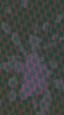 Soyut hareket desenli fütüristik video üretimi için dinamik dijital arkaplan