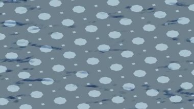 Benzersiz dijital animasyon tarzı grafikleri olan yaratıcı ortam tasarımı için yenilikçi hareket dokusu