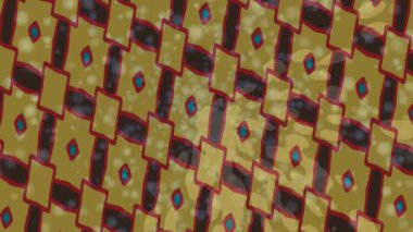 Benzersiz video giriş tasarımı projeleri için detaylı yüzey kalıbı film animasyon stili grafik girişi