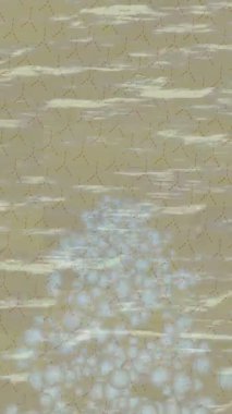 Benzersiz video giriş tasarımı projeleri için detaylı yüzey kalıbı film animasyon stili grafik girişi