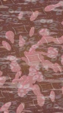 Soyut hareket desenli fütüristik video üretimi için dinamik dijital arkaplan