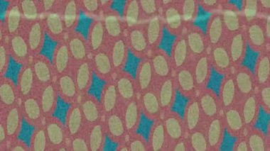 Benzersiz dijital animasyon tarzı grafikleri olan yaratıcı ortam tasarımı için yenilikçi hareket dokusu