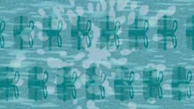 Benzersiz hareket dokusu tasarım sanatı ile profesyonel video düzenleme için modern soyut grafikler