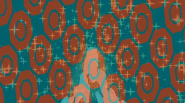 Benzersiz hareket grafikleri tasarım sanatına sahip yaratıcı film üretimi için özet bir arkaplan