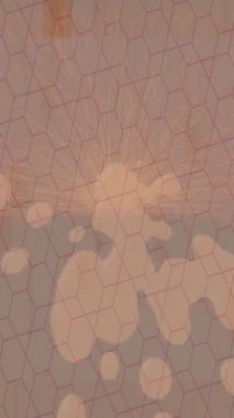 Organik desenli yüzey giriş stili video film sanatı ile soyut arkaplan tasarımı