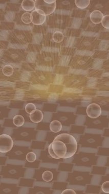 Lüks hareket projeleri için soyut tasarım stili animasyonu olan üst düzey dijital doku