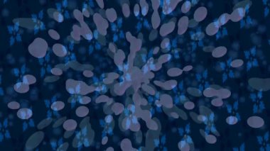 Soyut hareket desenli fütüristik video üretimi için dinamik dijital arkaplan