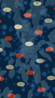 Benzersiz dijital animasyon tarzı grafikleri olan yaratıcı ortam tasarımı için yenilikçi hareket dokusu