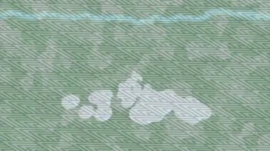 Dijital doku yüzey tasarım biçimi ile modern video animasyonu için gelişmiş hareket grafikleri