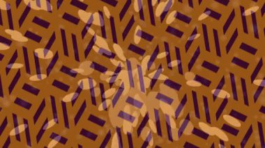 Benzersiz video giriş tasarımı projeleri için detaylı yüzey kalıbı film animasyon stili grafik girişi