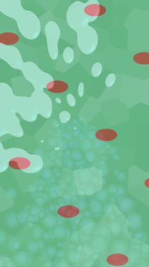 Organik desenli yüzey giriş stili video film sanatı ile soyut arkaplan tasarımı