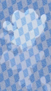 Soyut hareket desenli fütüristik video üretimi için dinamik dijital arkaplan