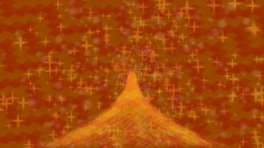 Benzersiz hareket grafikleri tasarım sanatına sahip yaratıcı film üretimi için özet bir arkaplan