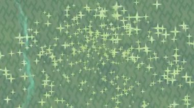 Benzersiz video giriş tasarımı projeleri için detaylı yüzey kalıbı film animasyon stili grafik girişi