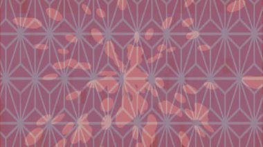 Benzersiz dijital animasyon tarzı grafikleri olan yaratıcı ortam tasarımı için yenilikçi hareket dokusu