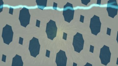 Soyut hareket desenli fütüristik video üretimi için dinamik dijital arkaplan