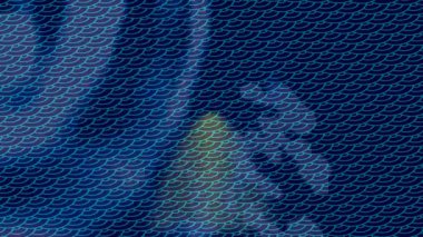 Estetik doku arkaplan tasarımı renkli hareket grafikleri ile moda film giriş profosyoneli