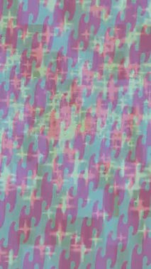 Soyut hareket desenli fütüristik video üretimi için dinamik dijital arkaplan