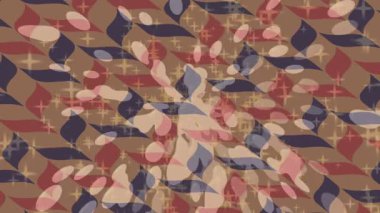 Benzersiz hareket dokusu tasarım sanatı ile profesyonel video düzenleme için modern soyut grafikler