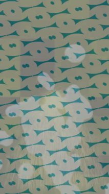 Dijital doku yüzey tasarım biçimi ile modern video animasyonu için gelişmiş hareket grafikleri