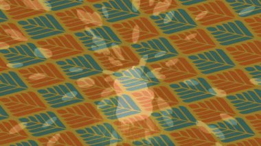 Benzersiz video giriş tasarımı projeleri için detaylı yüzey kalıbı film animasyon stili grafik girişi