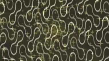 Soyut hareket desenli fütüristik video üretimi için dinamik dijital arkaplan