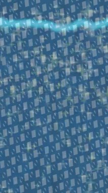 Yaratıcı video düzenleme film tasarımı için benzersiz hareket grafikleri biçimi giriş hareketi video pro