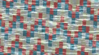 Benzersiz dijital animasyon tarzı grafikleri olan yaratıcı ortam tasarımı için yenilikçi hareket dokusu