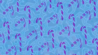 Soyut hareket desenli fütüristik video üretimi için dinamik dijital arkaplan