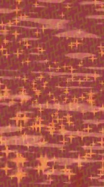 Benzersiz dijital animasyon tarzı grafikleri olan yaratıcı ortam tasarımı için yenilikçi hareket dokusu