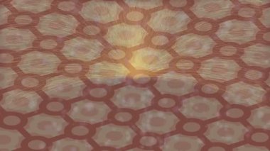 Lüks hareket projeleri için soyut tasarım stili animasyonu olan üst düzey dijital doku