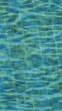 Soyut hareket desenli fütüristik video üretimi için dinamik dijital arkaplan