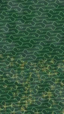 Benzersiz video giriş tasarımı projeleri için detaylı yüzey kalıbı film animasyon stili grafik girişi