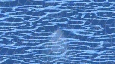 Benzersiz dijital animasyon tarzı grafikleri olan yaratıcı ortam tasarımı için yenilikçi hareket dokusu