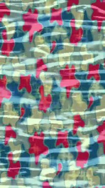 Benzersiz video giriş tasarımı projeleri için detaylı yüzey kalıbı film animasyon stili grafik girişi