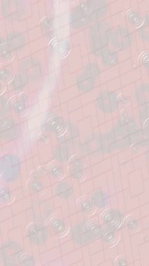 Lüks hareket projeleri için soyut tasarım stili animasyonu olan üst düzey dijital doku