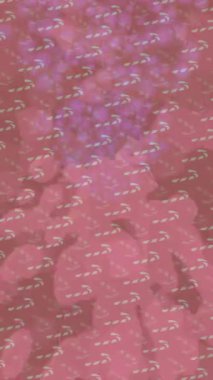 Benzersiz dijital animasyon tarzı grafikleri olan yaratıcı ortam tasarımı için yenilikçi hareket dokusu