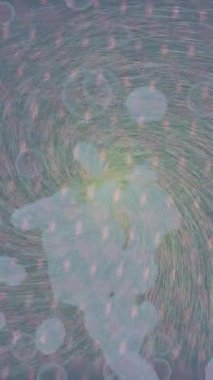 Benzersiz hareket grafikleri tasarım sanatına sahip yaratıcı film üretimi için özet bir arkaplan