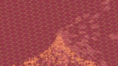 Benzersiz dijital animasyon tarzı grafikleri olan yaratıcı ortam tasarımı için yenilikçi hareket dokusu