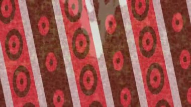 Organik desenli yüzey giriş stili video film sanatı ile soyut arkaplan tasarımı