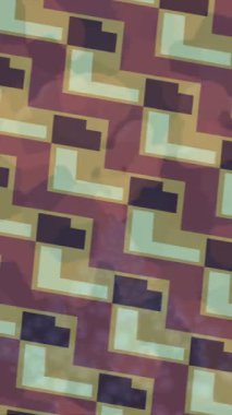 Lüks hareket projeleri için soyut tasarım stili animasyonu olan üst düzey dijital doku