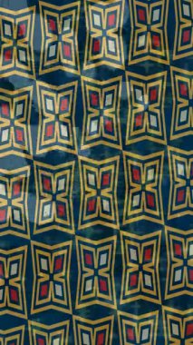 Soyut hareket desenli fütüristik video üretimi için dinamik dijital arkaplan