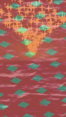 Estetik doku arkaplan tasarımı renkli hareket grafikleri ile moda film giriş profosyoneli