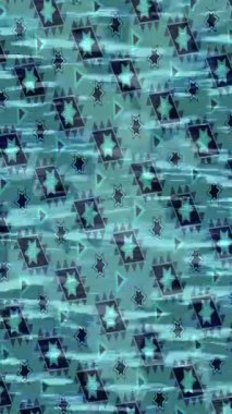 Dijital doku yüzey tasarım biçimi ile modern video animasyonu için gelişmiş hareket grafikleri