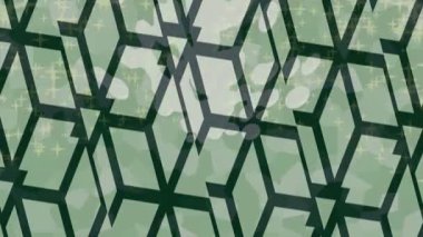 Benzersiz video giriş tasarımı projeleri için detaylı yüzey kalıbı film animasyon stili grafik girişi