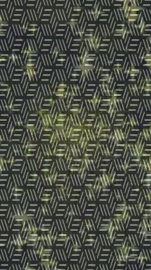 Benzersiz video giriş tasarımı projeleri için detaylı yüzey kalıbı film animasyon stili grafik girişi