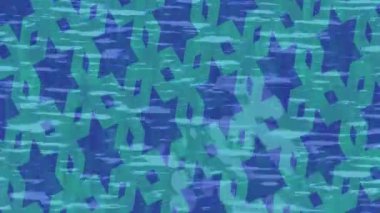 Soyut hareket desenli fütüristik video üretimi için dinamik dijital arkaplan